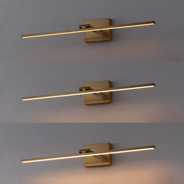 Santino 28" Modern Minimalist Swivel Integrated Dimmable LED Rechargeable Picture Light with Touch Sensor - JONATHAN Y